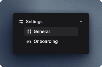 Bettertori Settings Menu